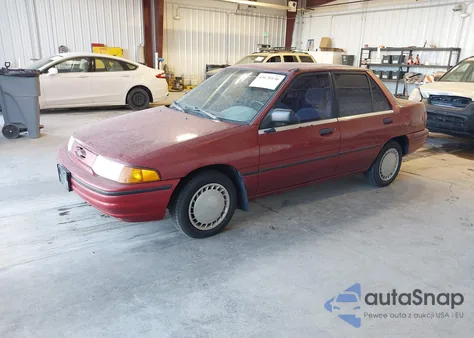 1993 Ford Escort Lx from USA, damaged, VIN 3FAPP13J8PR144562